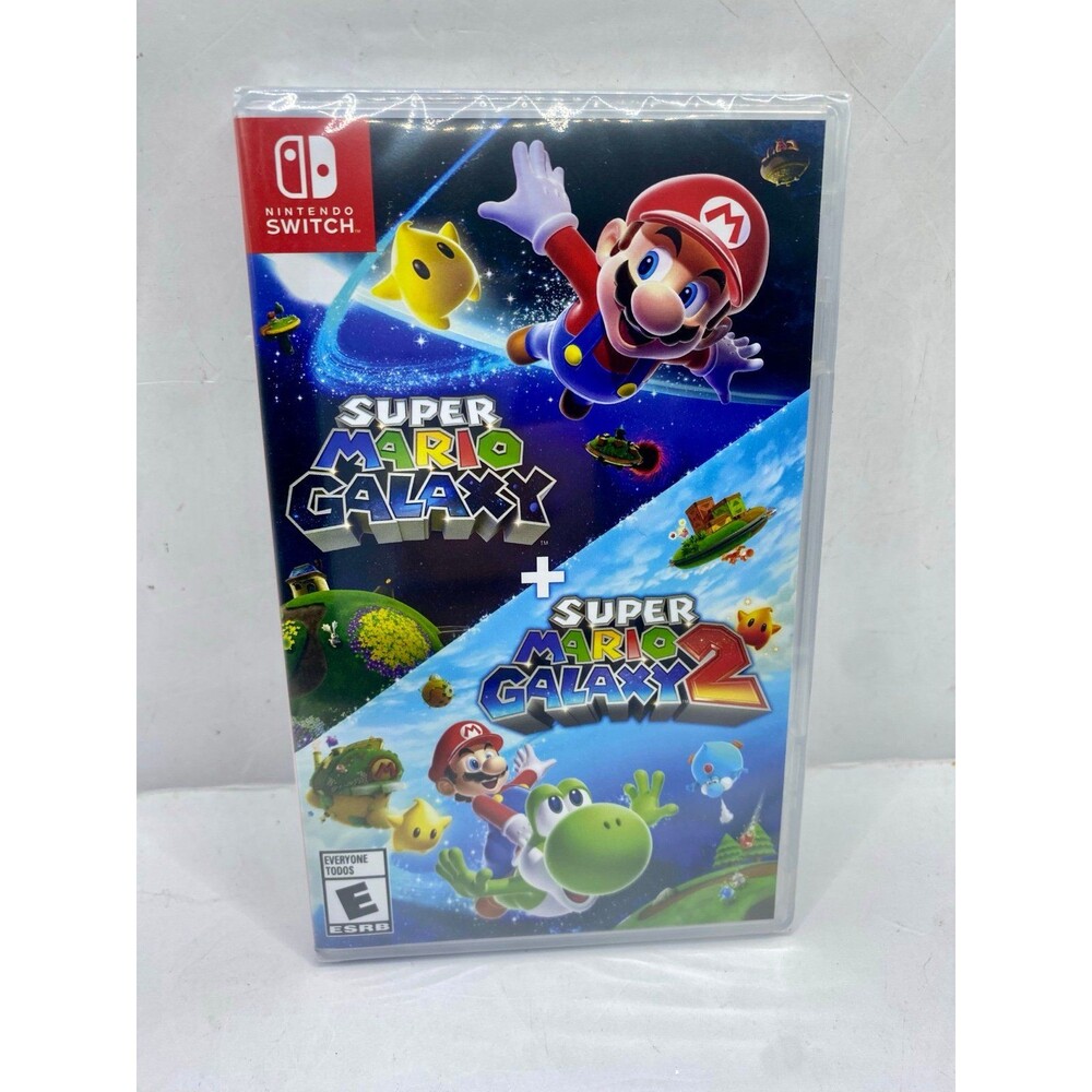 Super Mario Galaxy + Super Mario Galaxy 2 for Nintendo Switch Factory Sealed New